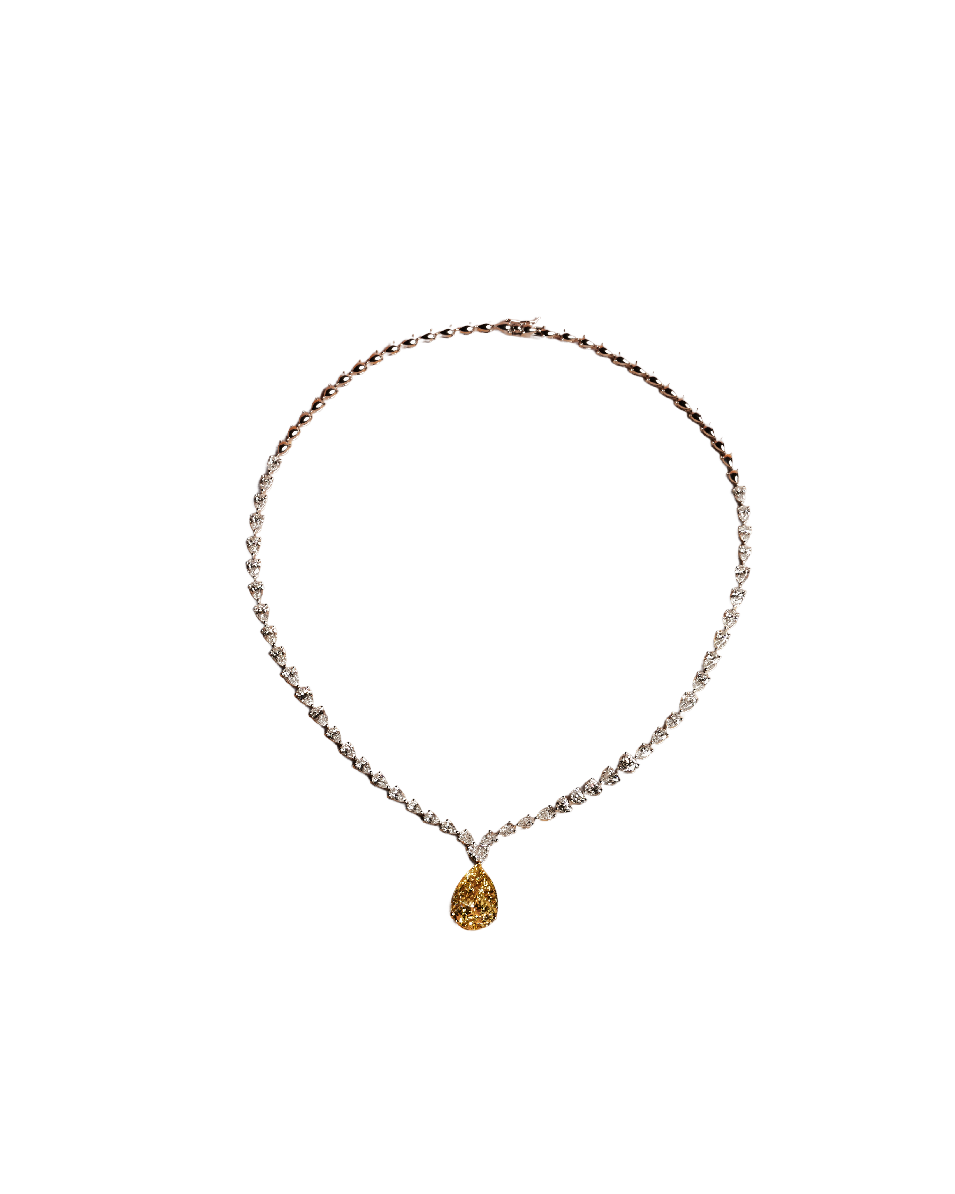 Unique high jewellery necklace