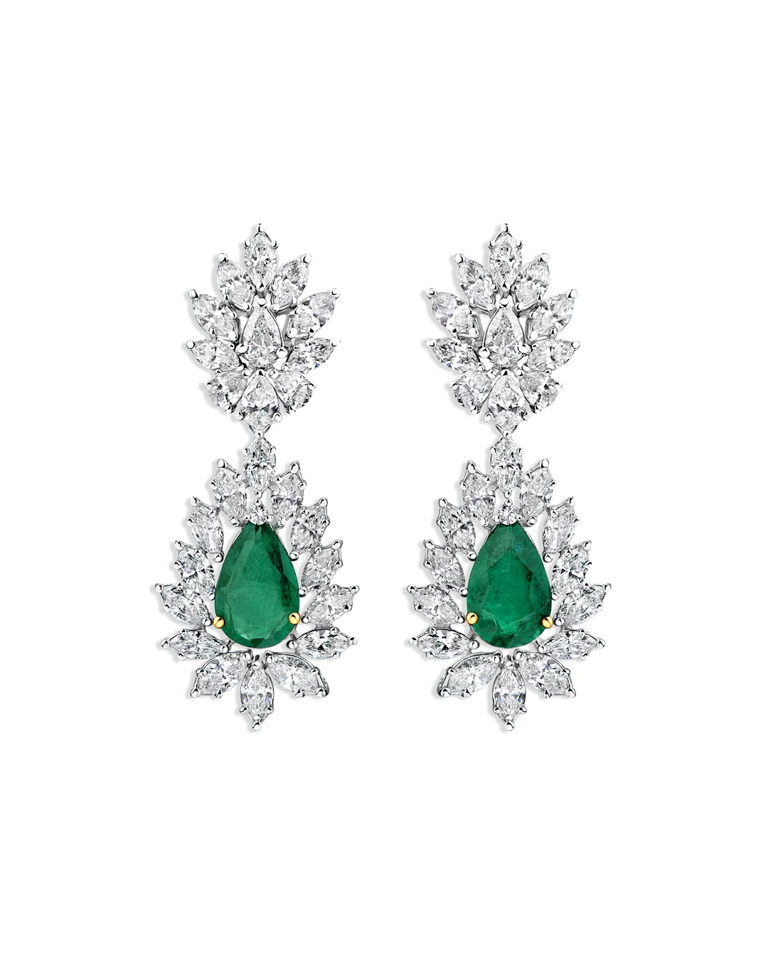 Emerald earrings