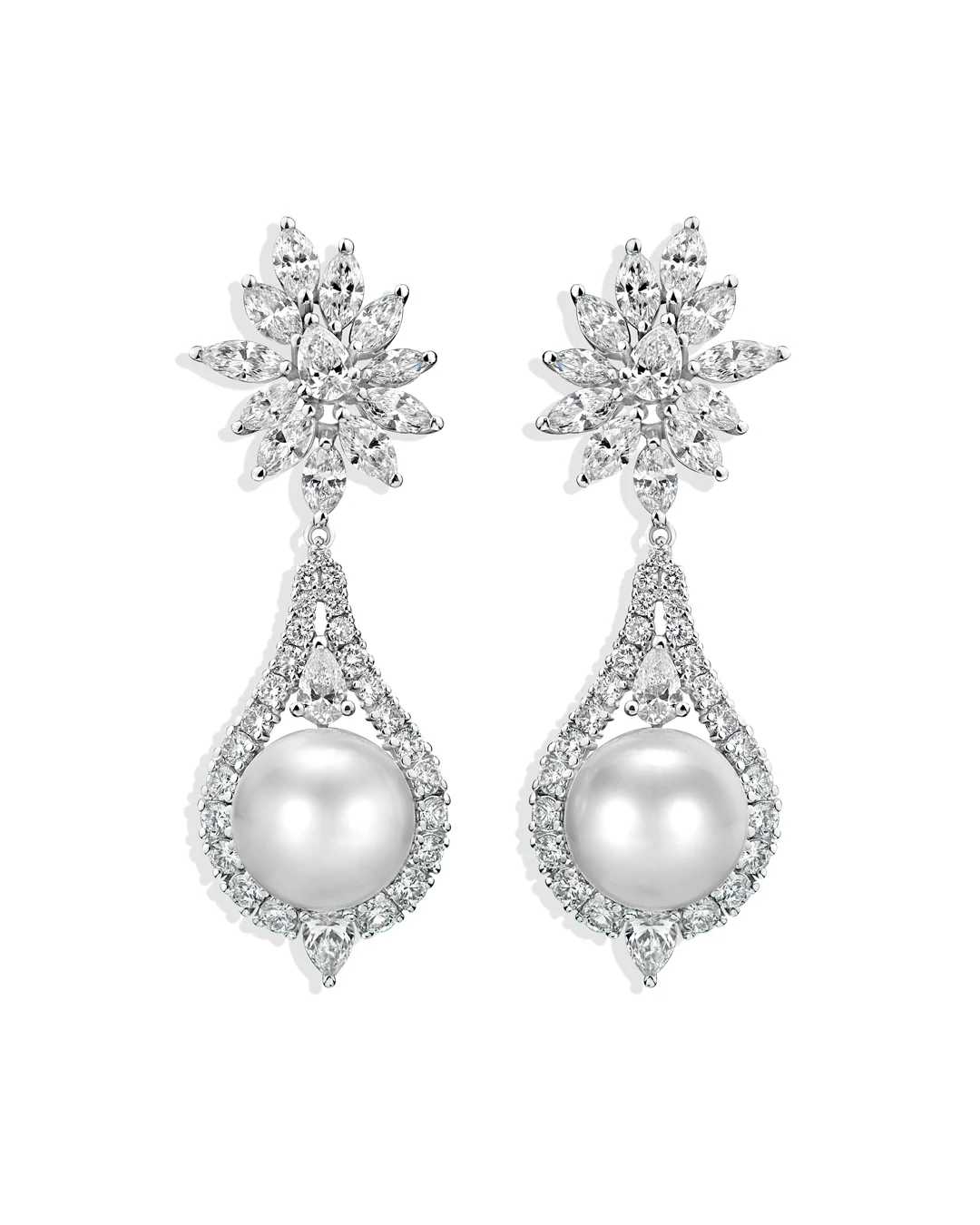 Pearl earrings