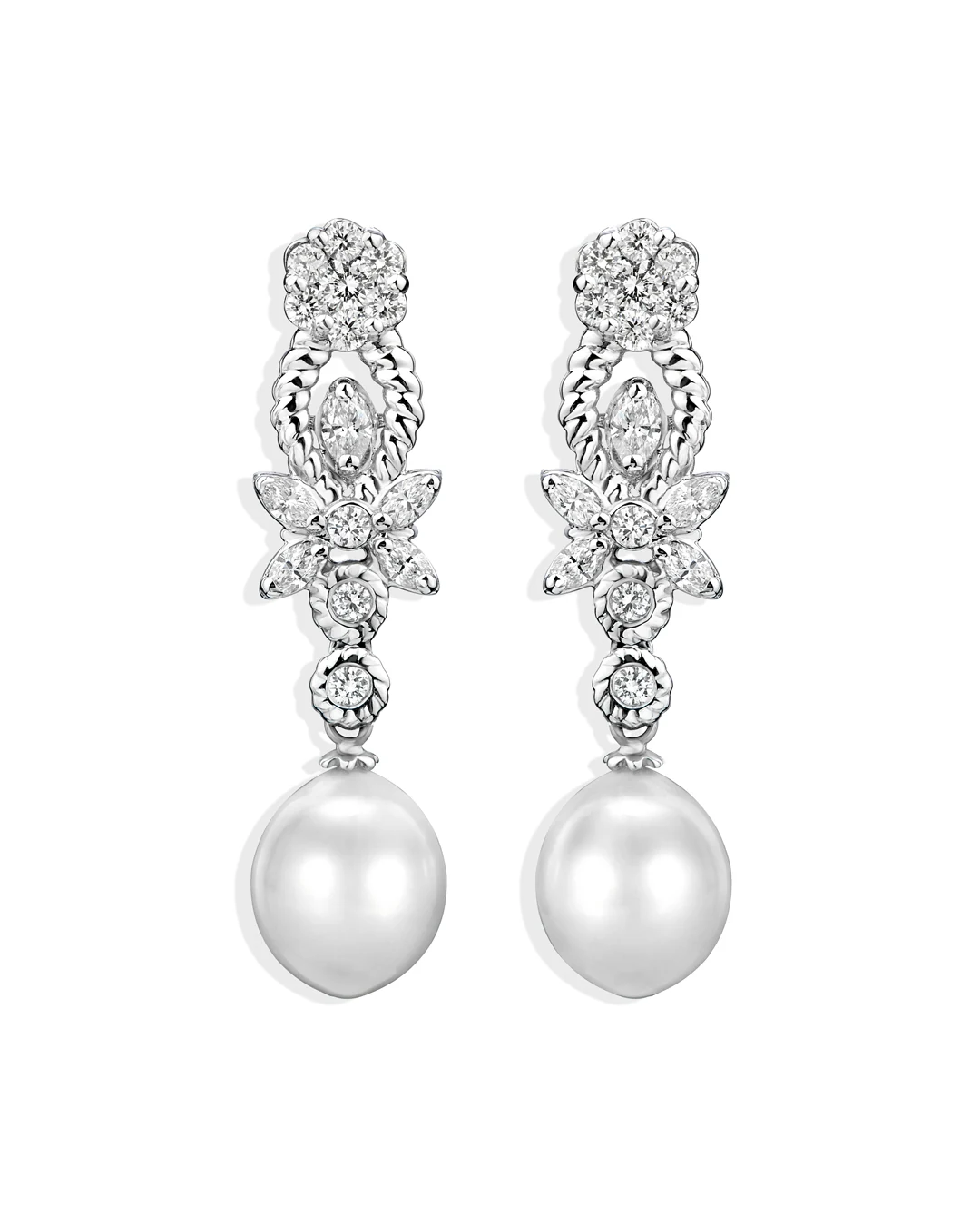 Pearl earrings