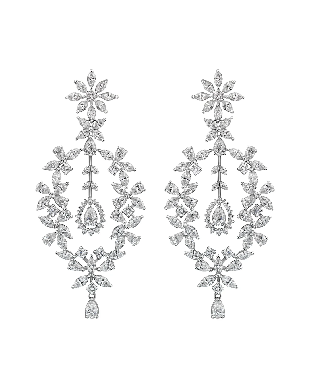 Diamond earrings