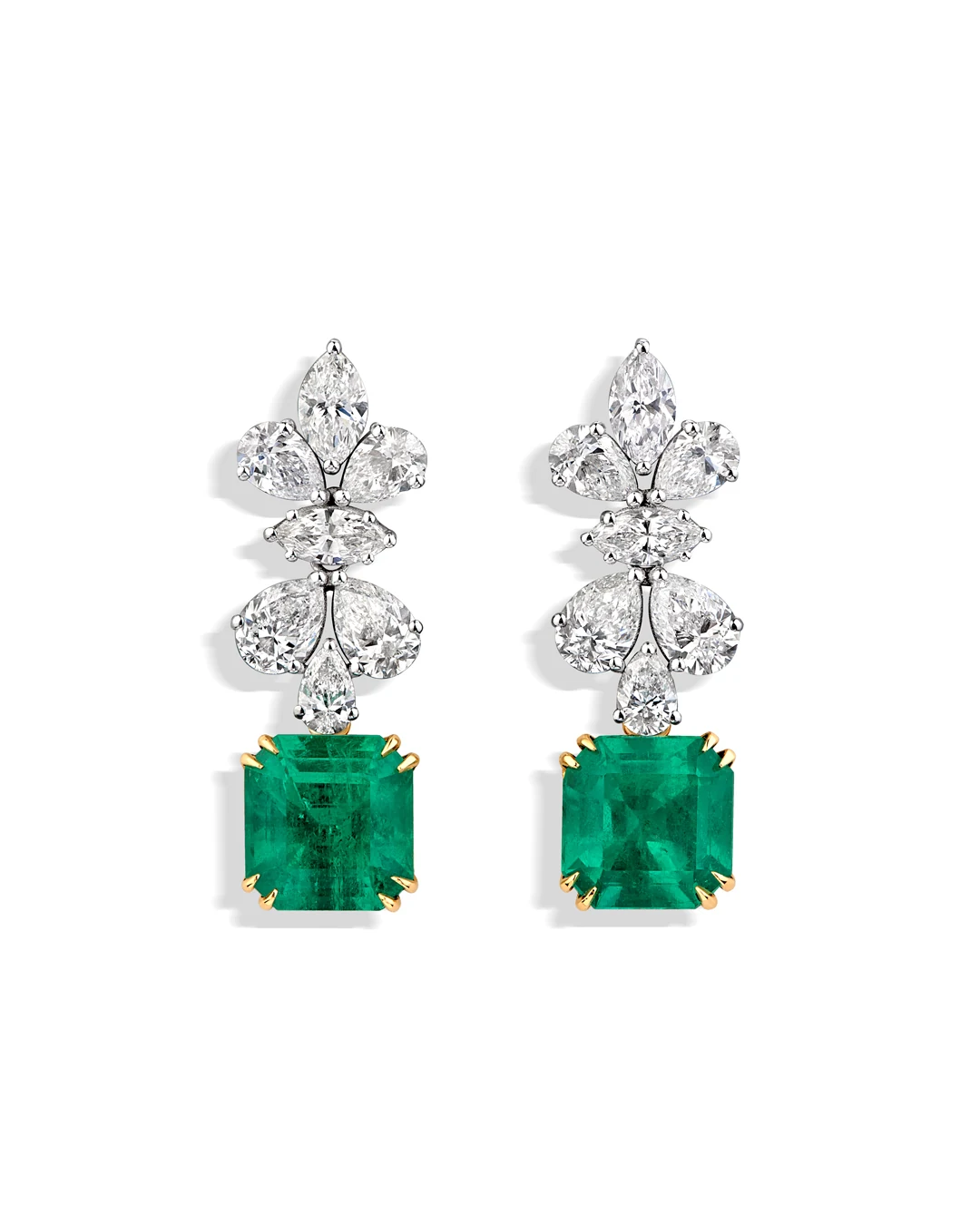 Emerald earrings