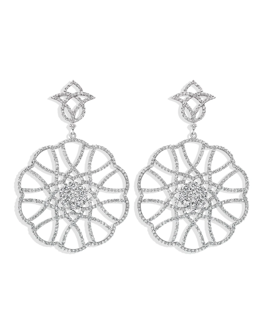Diamond earrings