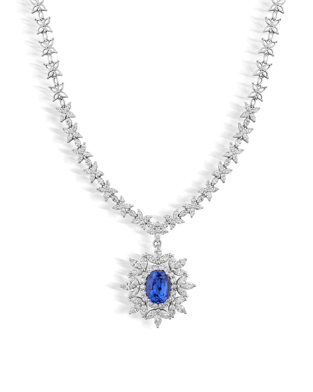 Sapphire necklace