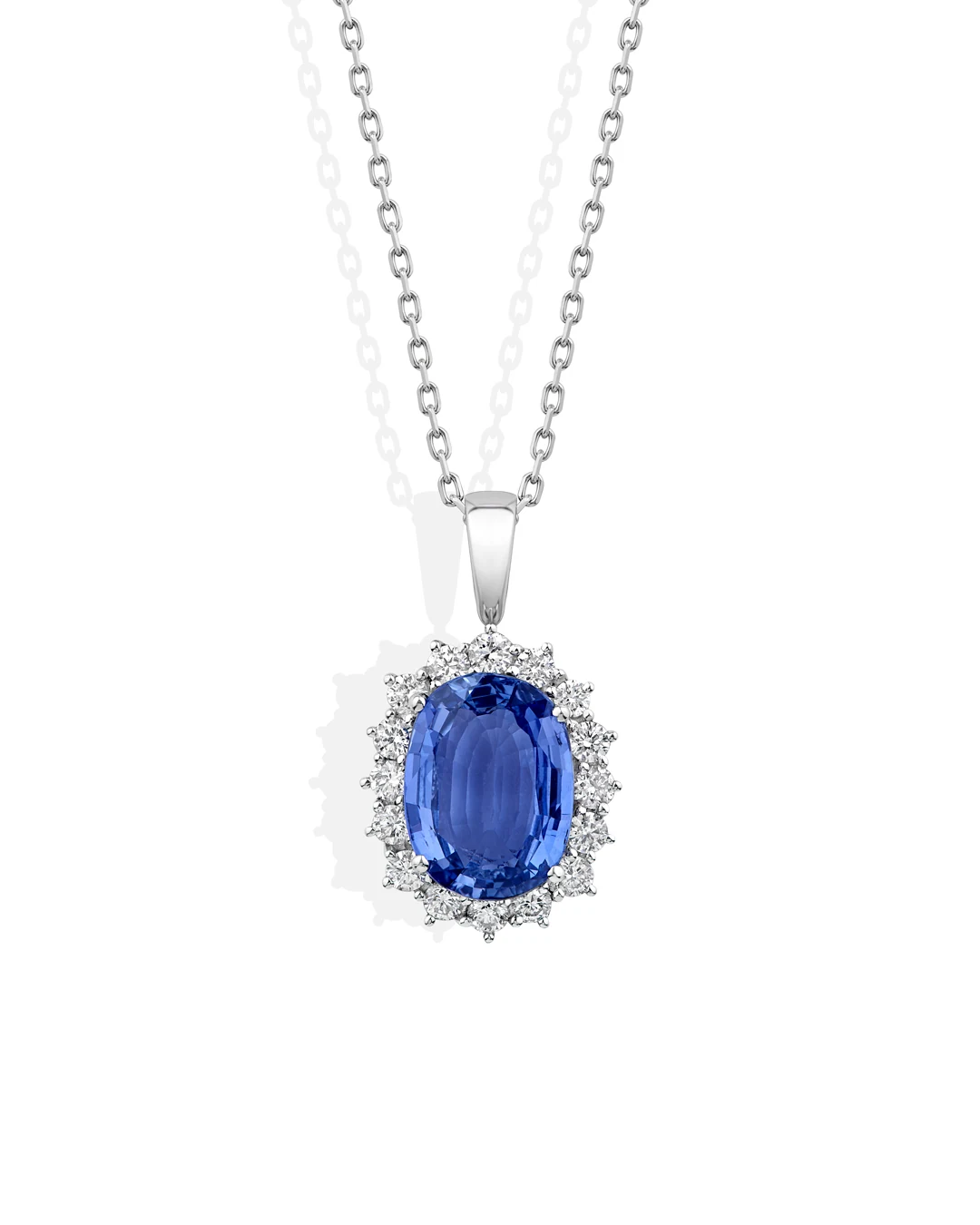 Sapphire pendant