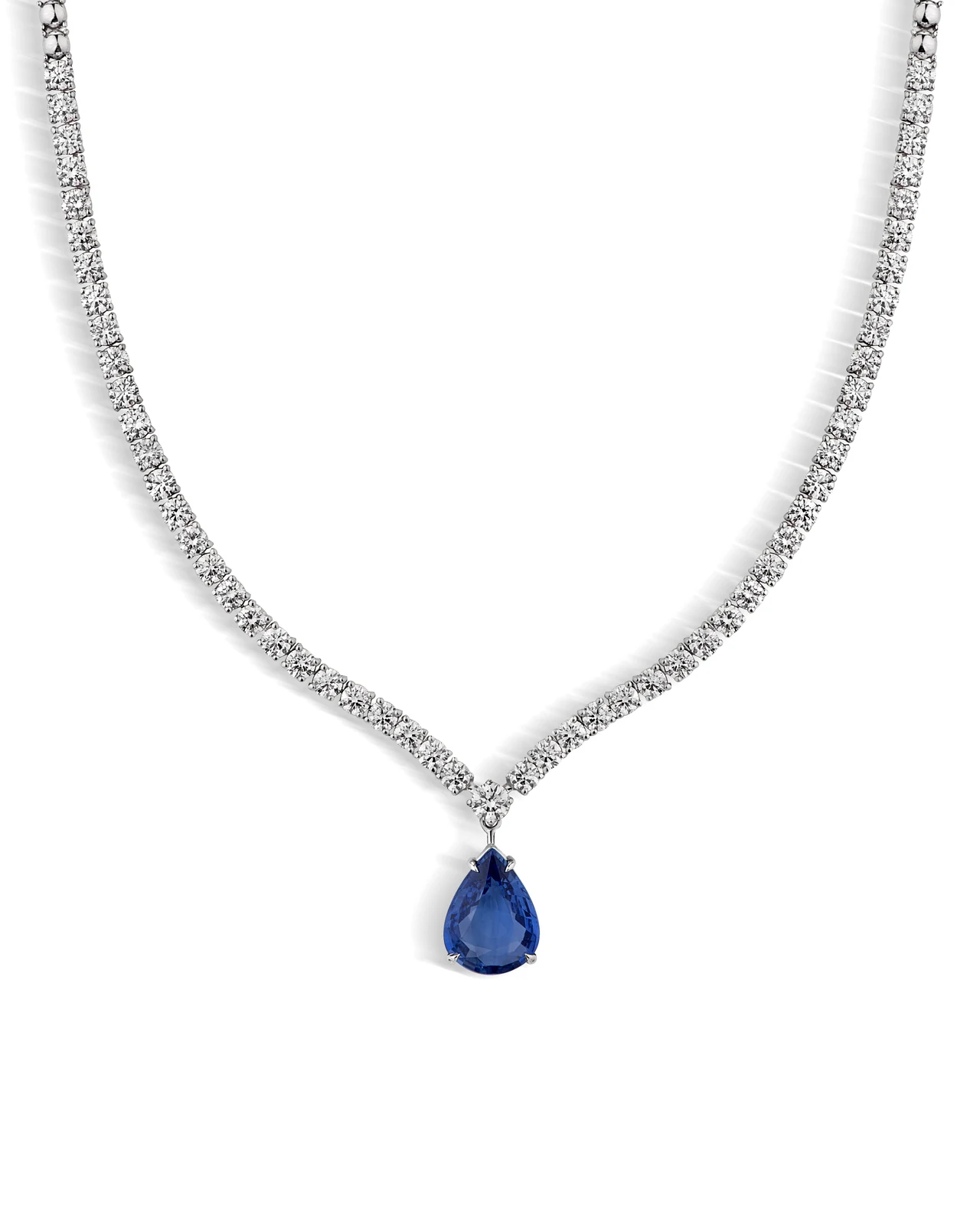 Sapphire necklace