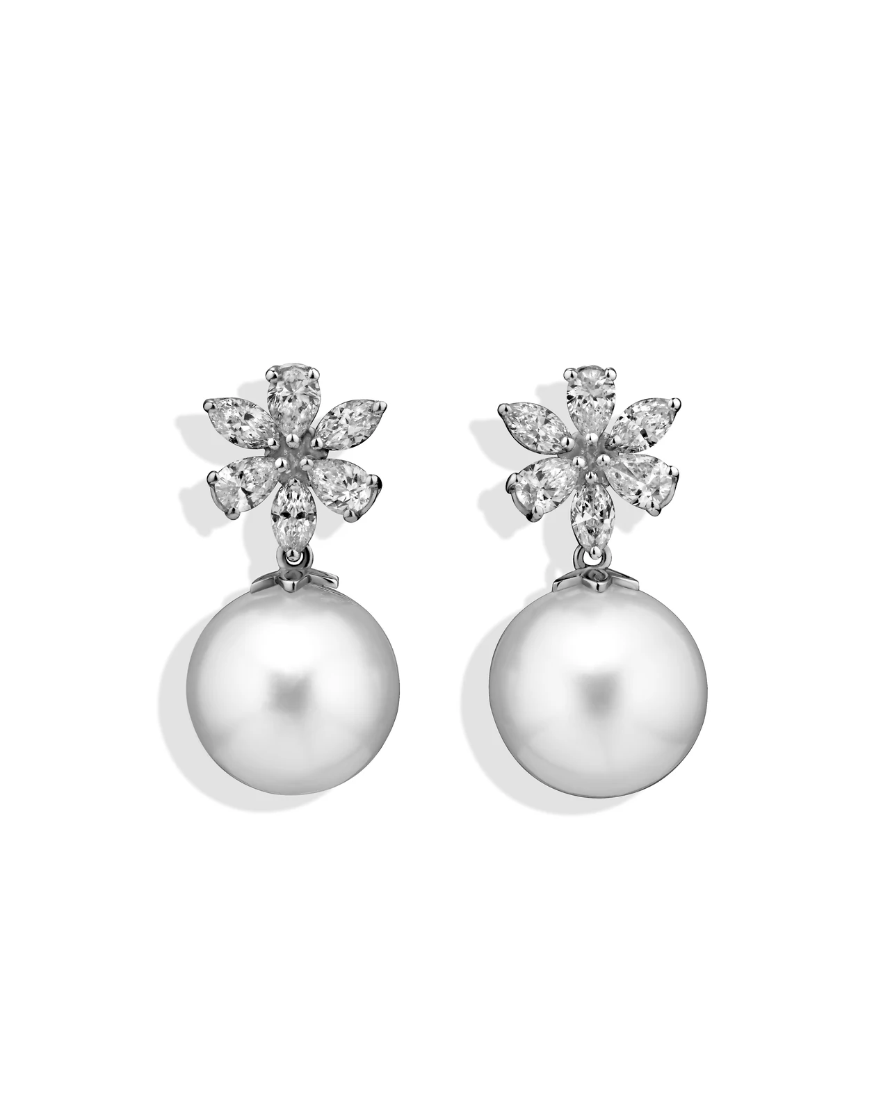 Pearl earrings
