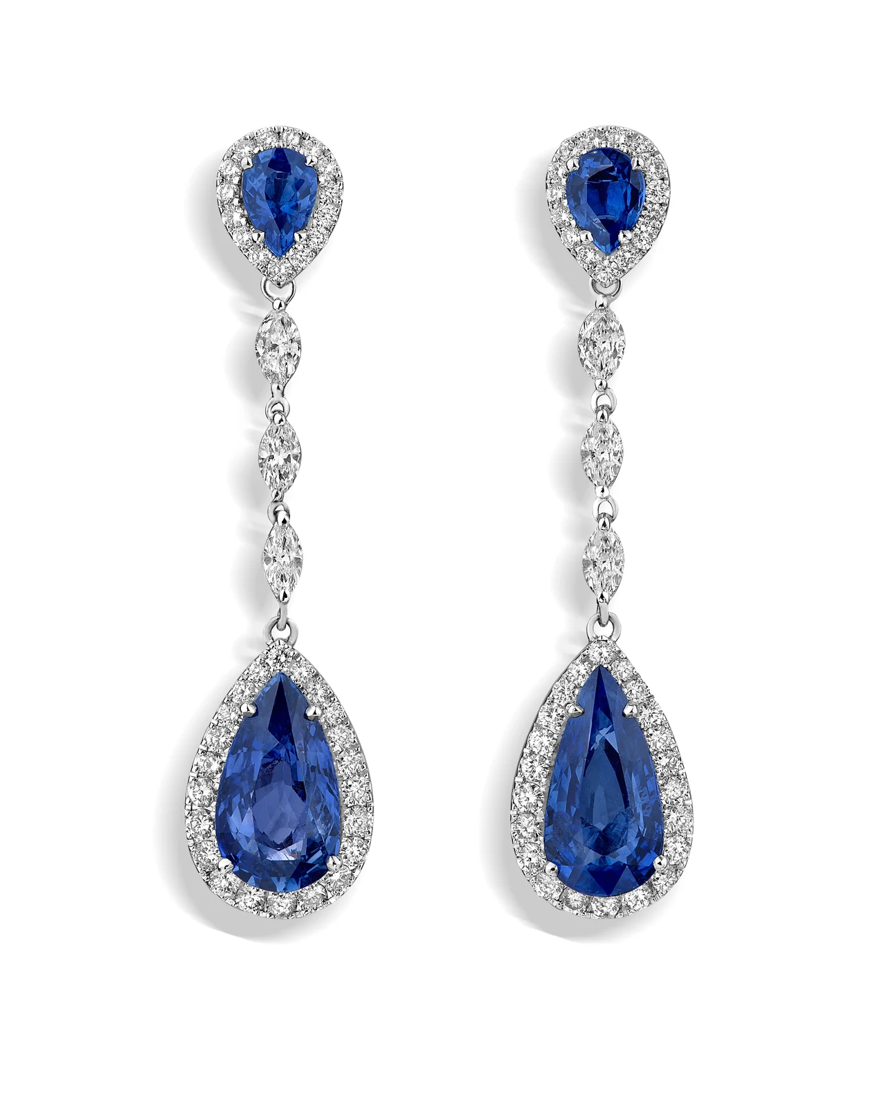 Sapphire earrings