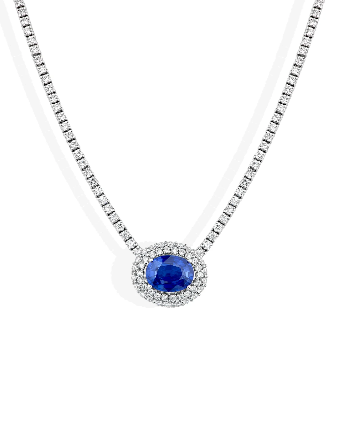 Sapphire necklace
