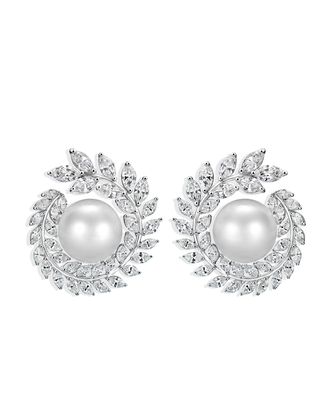 Pearl earrings
