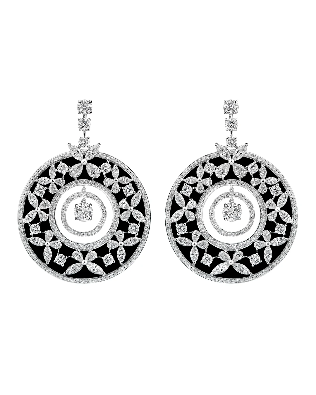 Diamond earrings